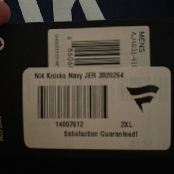 RJ Barrett New York Knicks Autographed Jersey - Picture 4 of 4